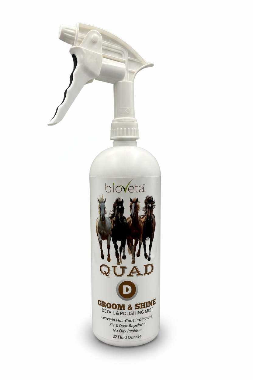 Bioveta QUAD Equine Health "D" GROOM & SHINE